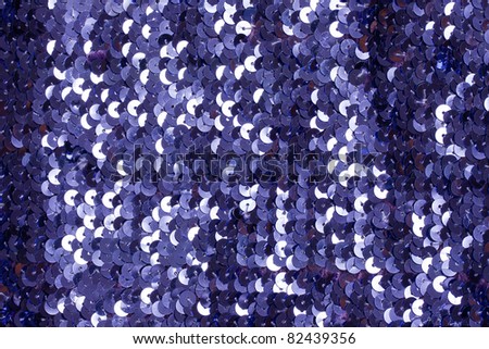 Sparkly violet fabric, close up