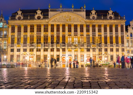 Grand Place, the focal point of Brussels, Belgium