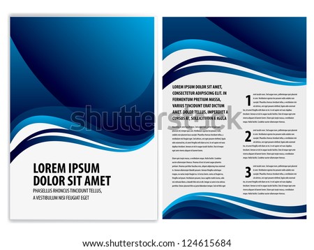 vector business brochure flyer template vector business brochure flyer template