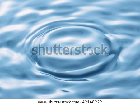 concentric ripples on water