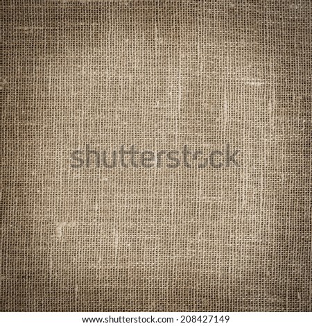 Linen coarse natural woven canvas fabric texture for the background