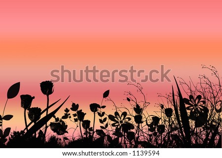 Flower Silhouette