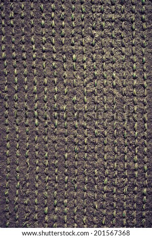 abstract background from plastic rope knit cloth
