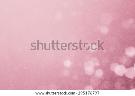 Pink bokeh and my idea pink glitter background