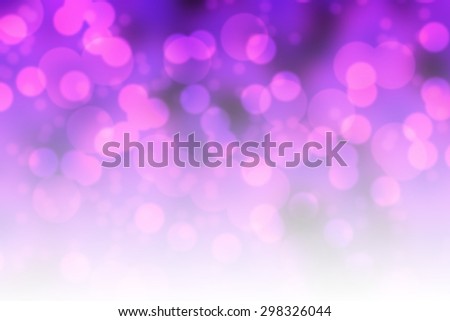 Purple bokeh and my idea Purple glitter background.