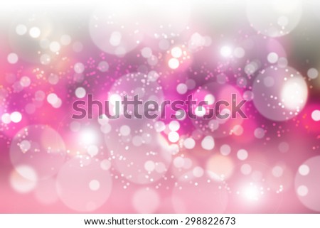 Pink bokeh and my idea Purple glitter background