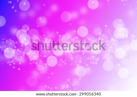 Pink bokeh Purple glitter background