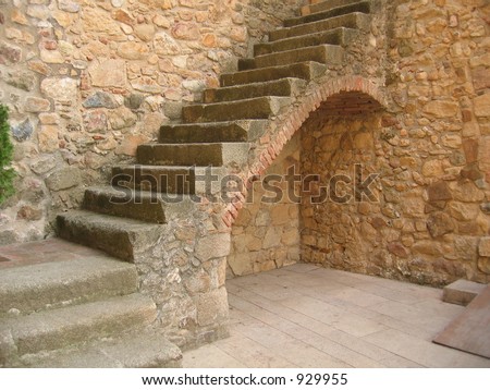 castle stairs