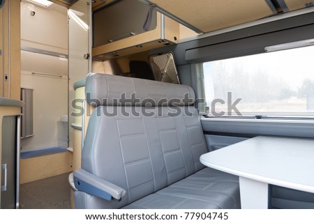 Caravan interior