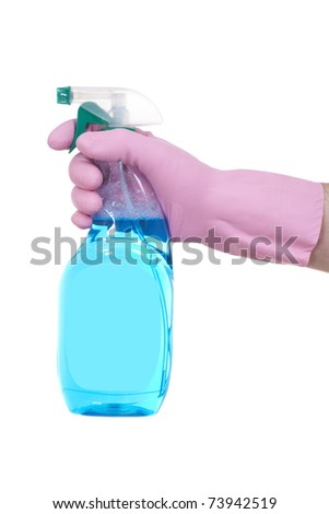 blue detergent