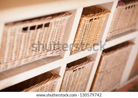 storage baskets