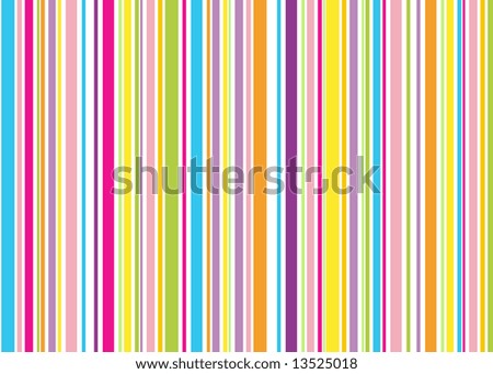 pink yellow blue and green stripes