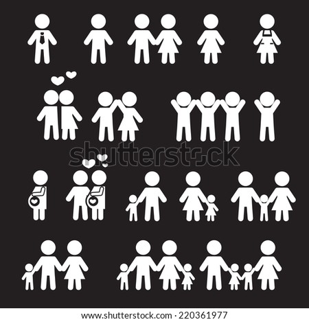 people and family icon