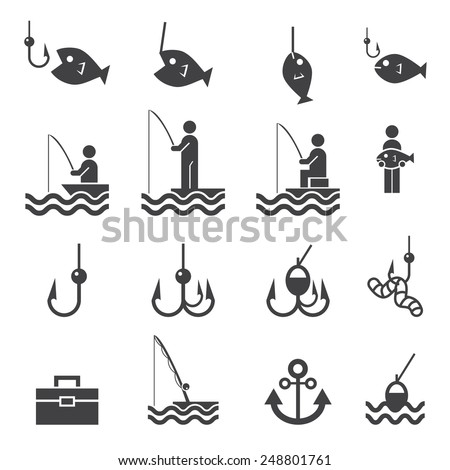 Fishing icons