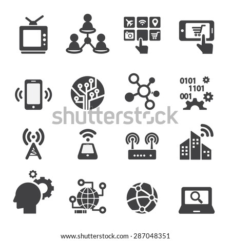 Technology Icon set