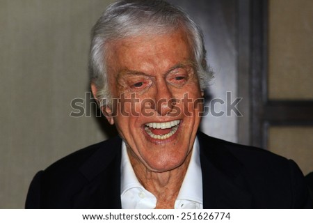 Los Angeles, California - January 24, 2015 - Dick Van Dyke attending The Hollywood Show to pose for photos and sign autographs
