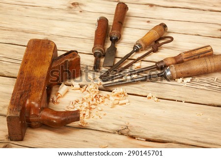 Old carpenter tools