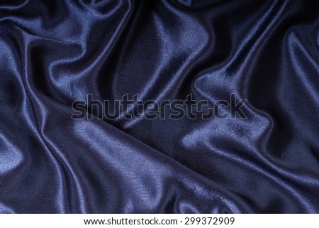beautiful silk background - with space for text - Blue