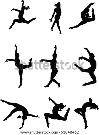 Dancer+silhouette+leap