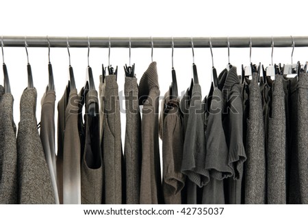 clothing rack display