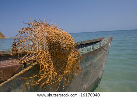 Straw Boat Hat