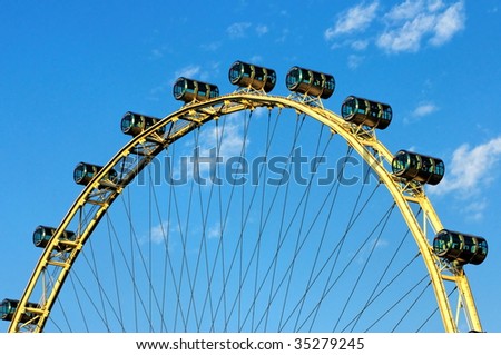 Singapore flyer - largest observation wheel