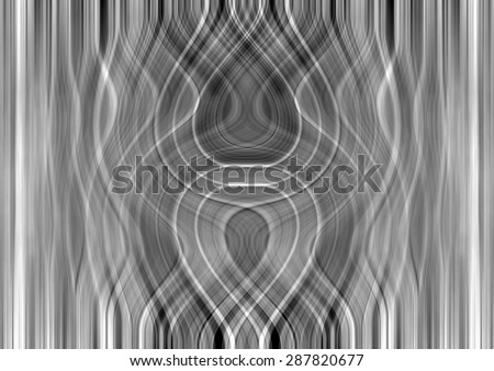 Black and white abstract art wood  background.
