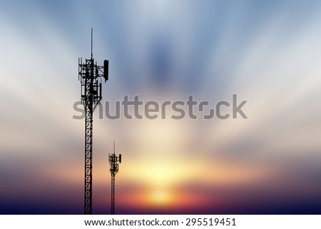 Silhouette phone antenna
