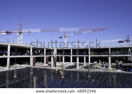 Men Working Construction