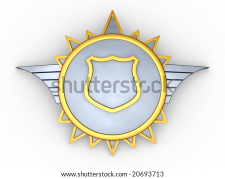 blank shield outline. lank shield logo.