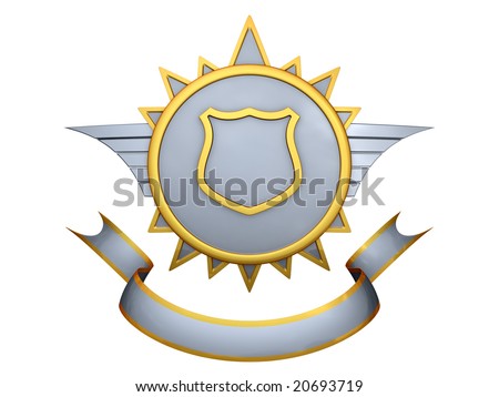 blank shield logo. lank shield shape. stock