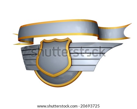 blank shield logo. lank shield logo. stock photo