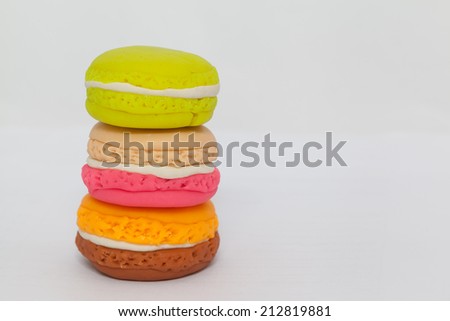 Macarons by Play dough