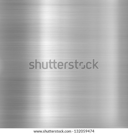 Metal Background Or Texture Of Brushed Aluminum Plate
