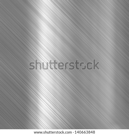 Metal background or texture of brushed steel  plate