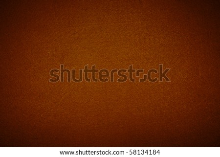Close-up of orange poker table felt background