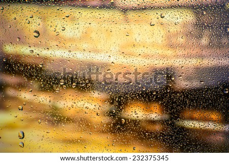 Abstract rain background