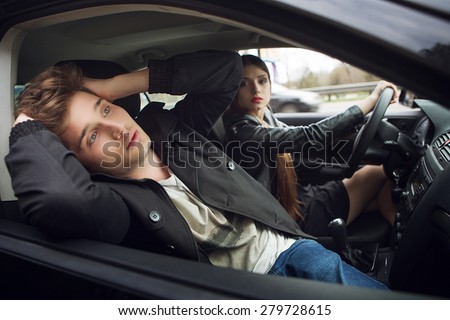 the time before the accident, fright, traffic accidents, people driving, female driver