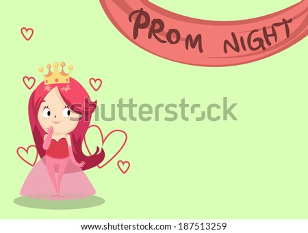 Party Card - Miori Prom Night Queen