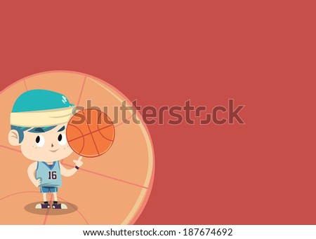 Sport Card - Akito Basketball Player
