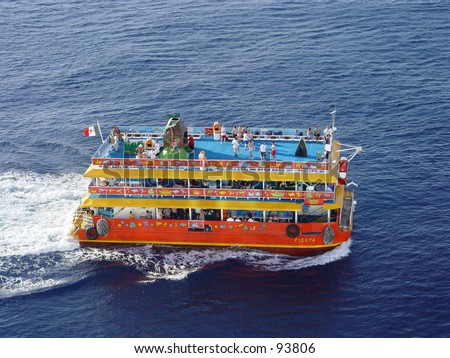 Mexican party boat