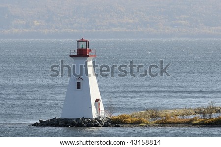 Lighthouse on Canada\'s East Coast