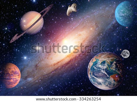 Astrology astronomy earth moon outer space mars saturn solar system planet galaxy. Elements of this image furnished by NASA.