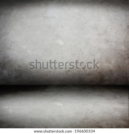 Cement room perspective,grunge background.