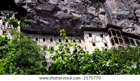 Sumela Monastery,   Panagia tou Melas,\