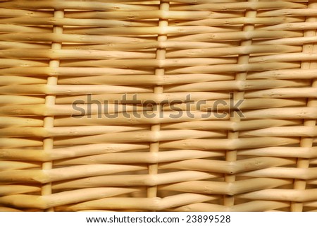 texture of the woven basket