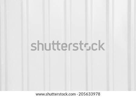 white corrugated iron sheet background