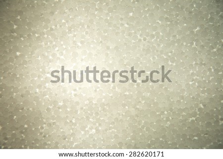 Polystyrene foam board use for background. abstract lighting from background