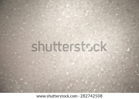 Polystyrene foam board use for background. grey texture
