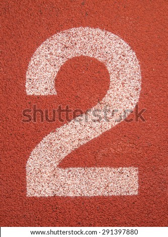 Running track number two background